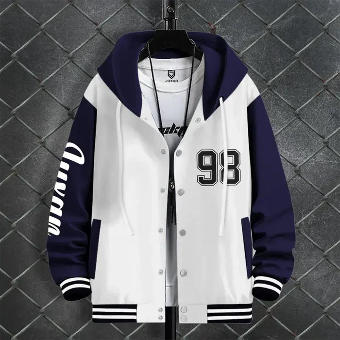 パレス HOODED VARSITY JACKET ネイビー パレス HOODED VARSITY JACKET ネイビー