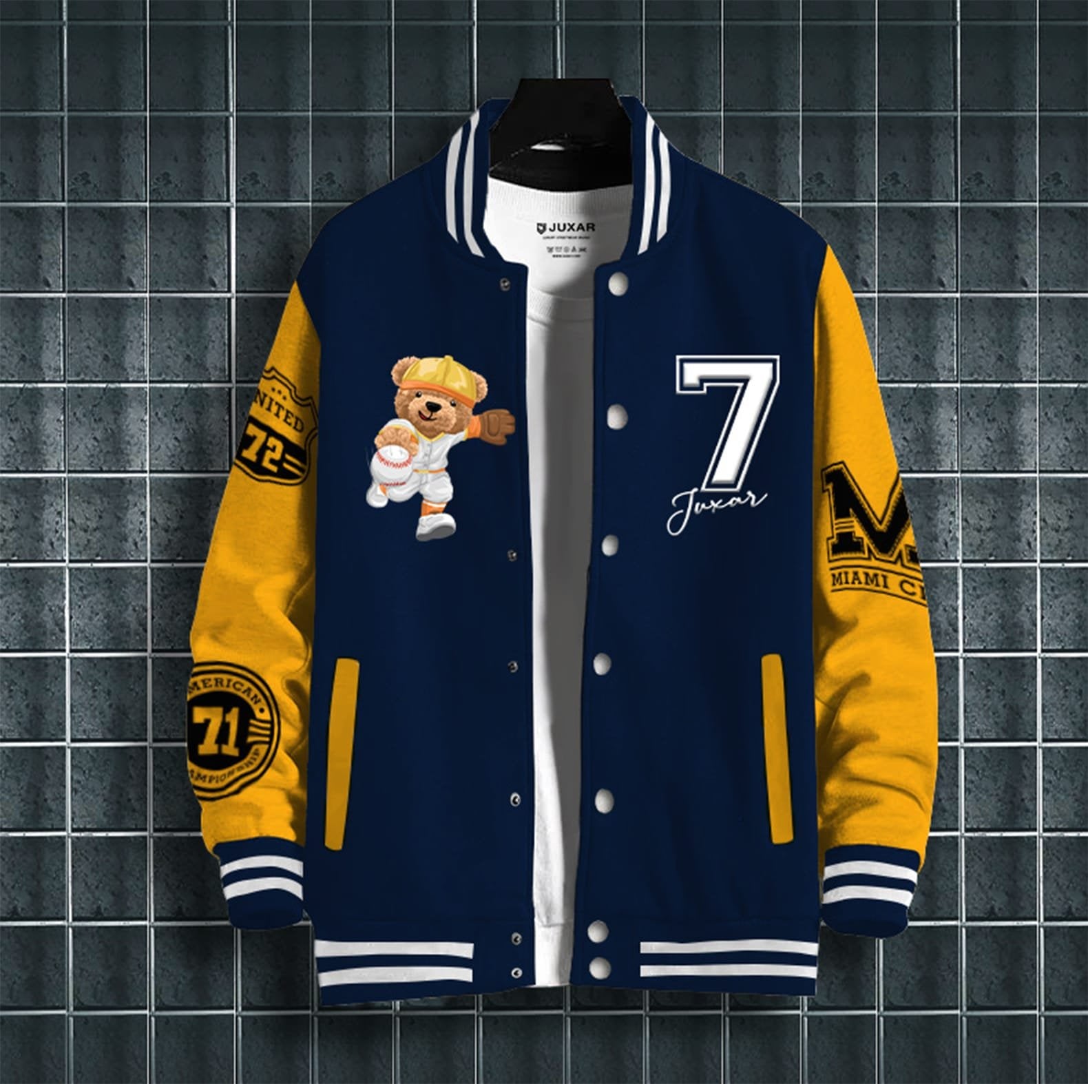 CATCHER TEDDY VARSITY JACKET1