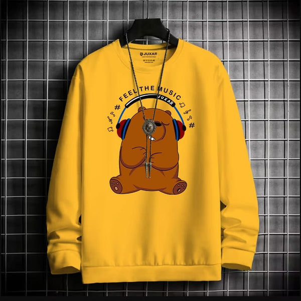 BEAR MUSIC OVERSIZE SWEATSHIRT