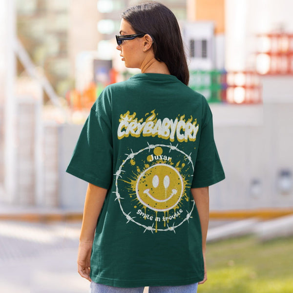 BABY CRY WOMEN'S OVERSIZED T-SHIRT