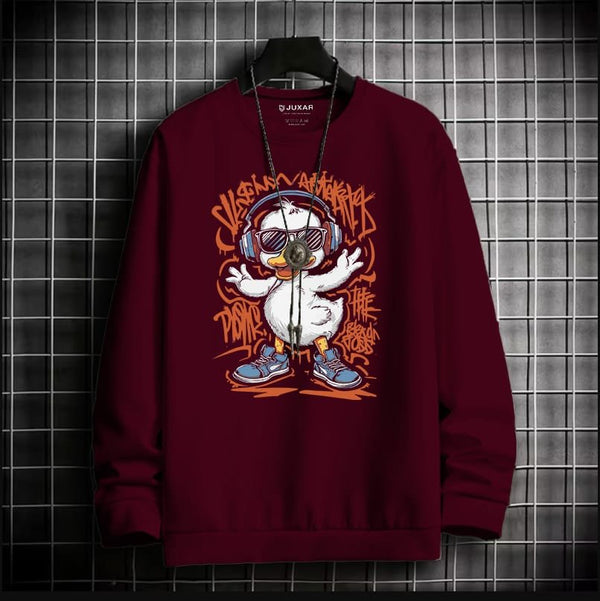 DUCK MUSIC OVERSIZE SWEATSHIRT