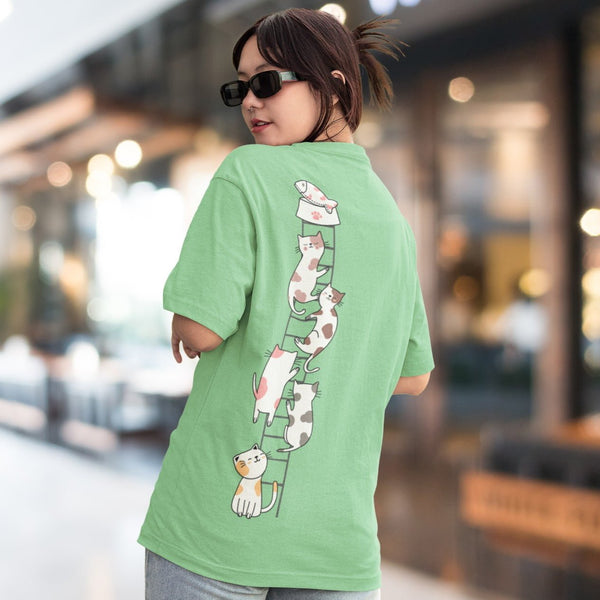 HAPPY EVERYDAY WOMEN'S OVERSIZED T-SHIRT