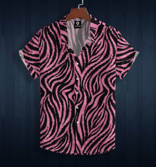 CHEETAH PINK SHIRT