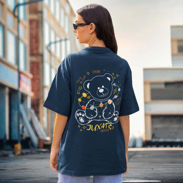 JUXAR UNIVERSE WOMEN'S OVERSIZED T-SHIRT