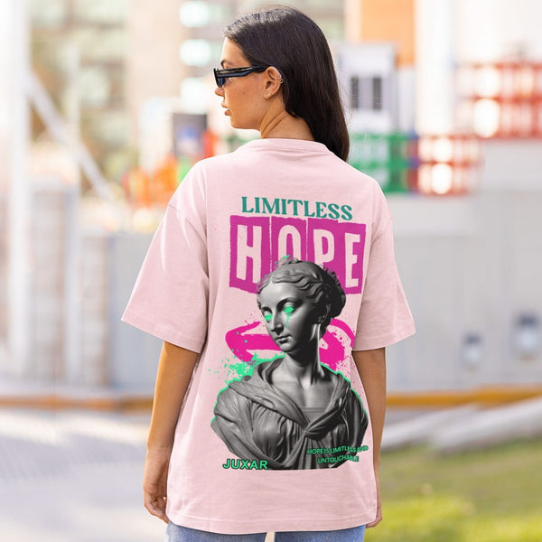 LIMITLESS HOPE WOMEN'S OVERSIZED T-SHIRT
