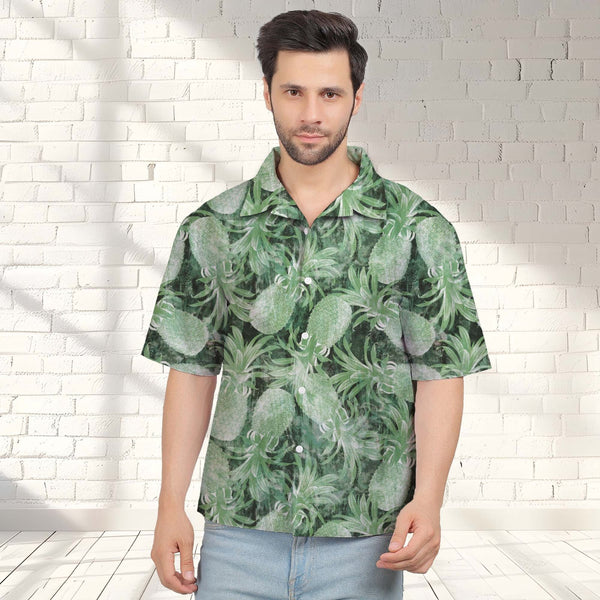 PINEAPPLE OVERSIZE PRINTED SHIRT