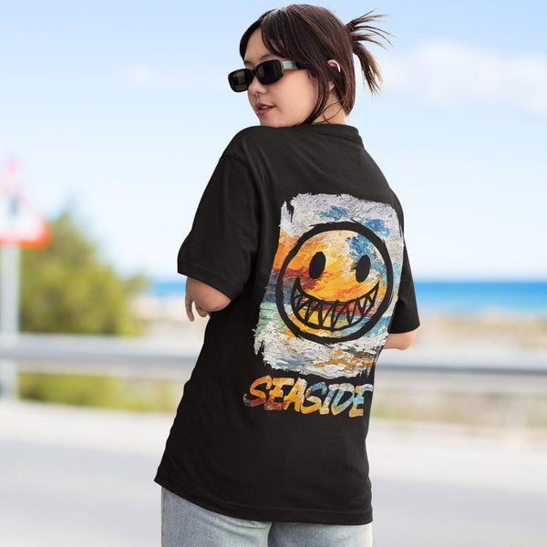 SEASIDE WOMEN'S OVERSIZED T-SHIRT