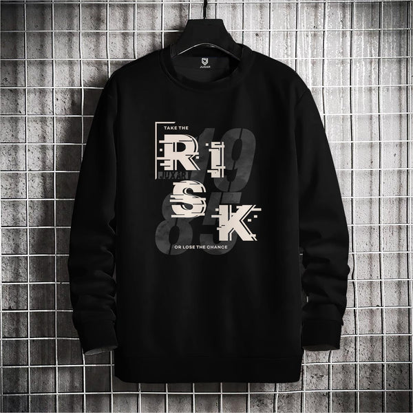 TAKE RISK - SWEATSHIRT (BLACK)
