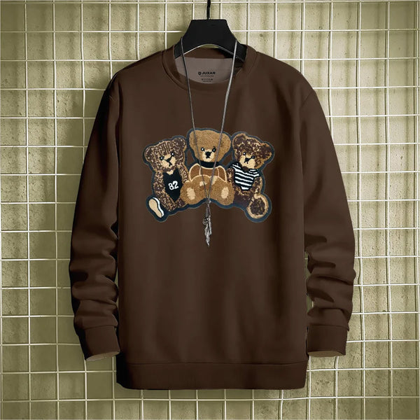 TEDDY FRIENDS PATCHWORK - SWEATSHIRT
