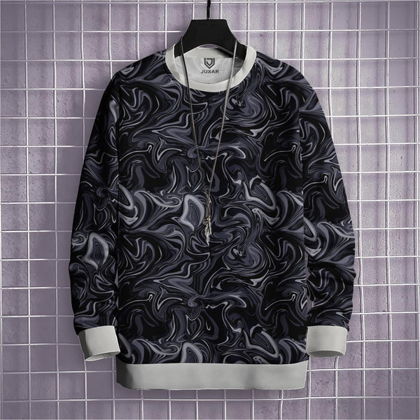 ABSTRACT MARBLE - PRINTED SWEATSHIRT