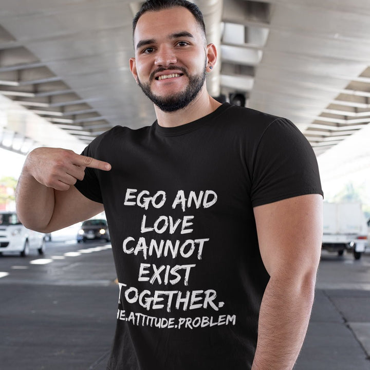 Juxar black cotton t shirt for all seasons featuring white bold text under a highway bridge