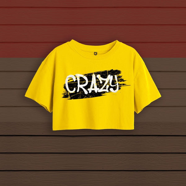 CRAZY CROP OVERSIZE T-SHIRT