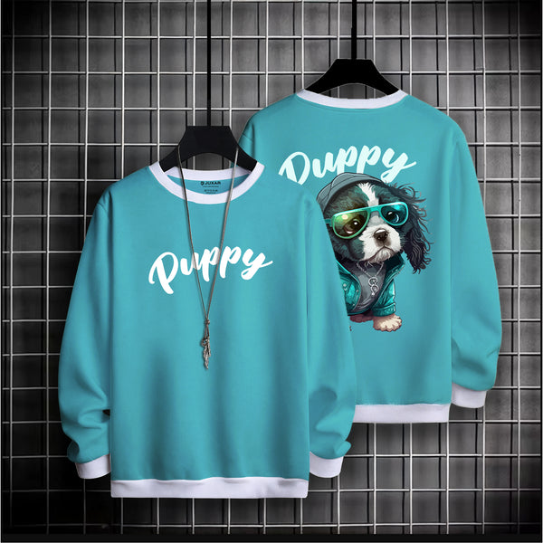 PUPPY VIBE OVERSIZE SWEATSHIRT