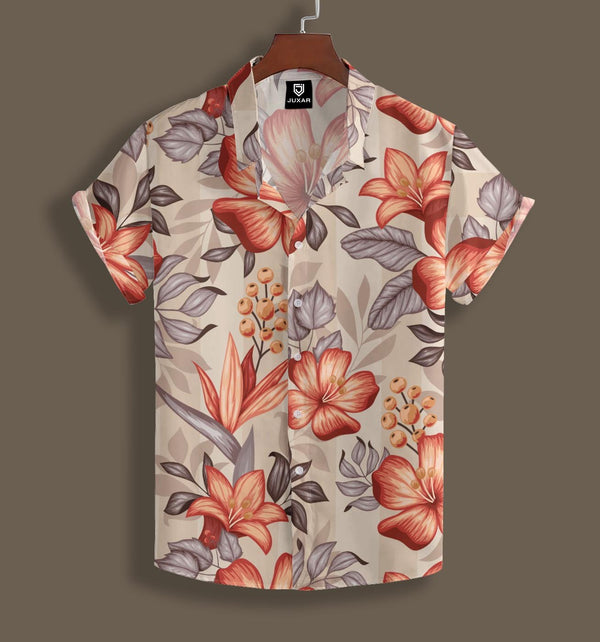 REALISTIC FLORAL SHIRT