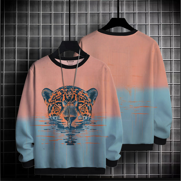 WILD LEOPARD OVERSIZE SWEATSHIRT