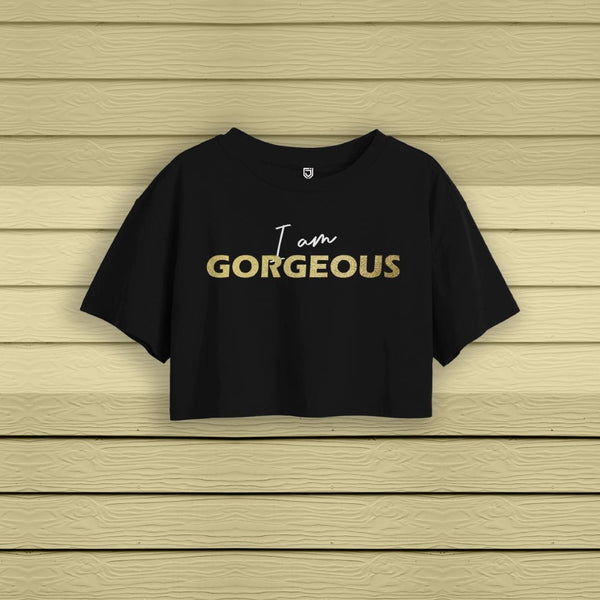 GORGEOUS CROP OVERSIZE T-SHIRT