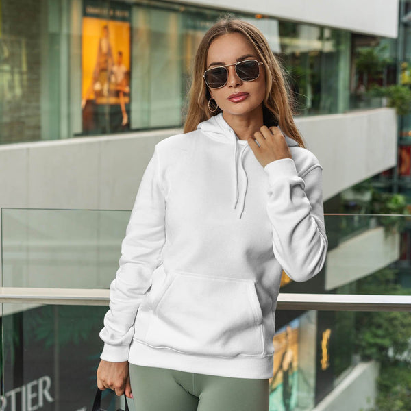 PLAIN WHITE - WOMEN'S HOODIES
