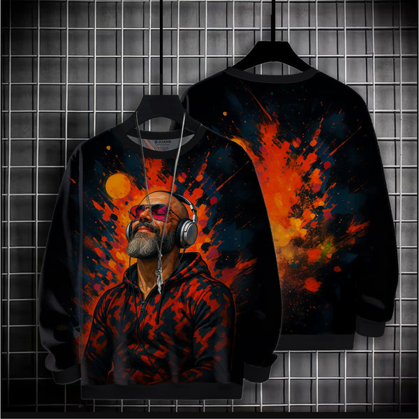BEATS FIRE OVERSIZE SWEATSHIRT