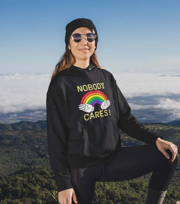 NOBODY CARES - WOMEN'S HOODIES