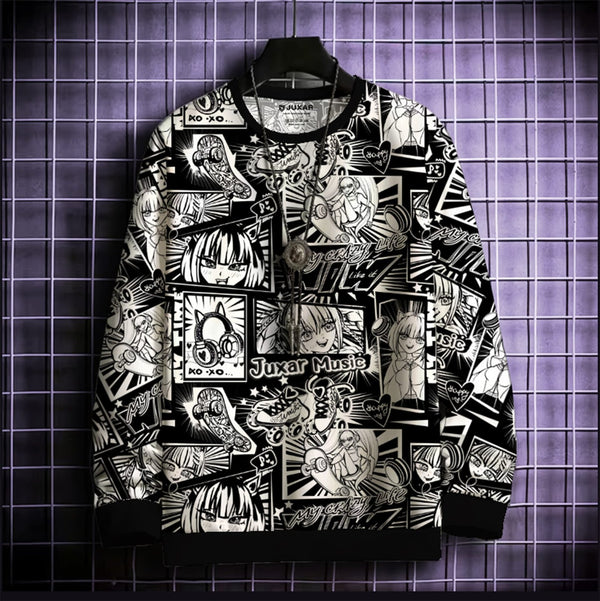 JUXAR MANGA OVERSIZE SWEATSHIRT