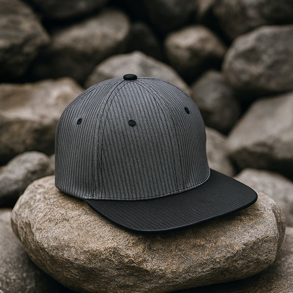 NEW LEATHERETTE SNAPBACK CAP