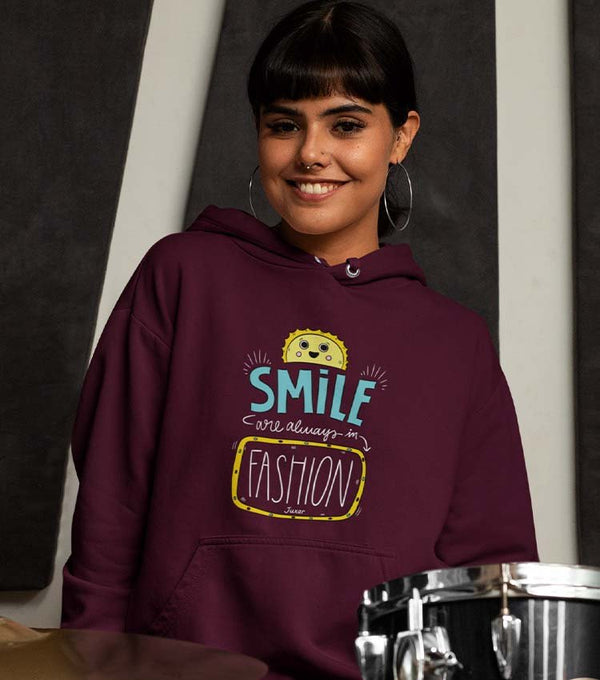 SMILE - WOMEN'S HOODIES