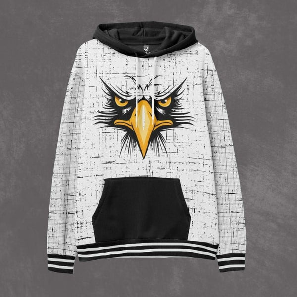 SPIRIT EAGLE PRINTED HOODIE