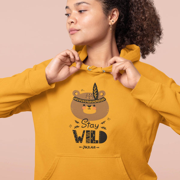 STAY WILD BEAR - WOMEN'S HOODIES