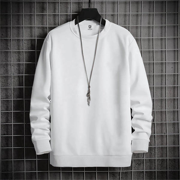 WHITE - SWEATSHIRT