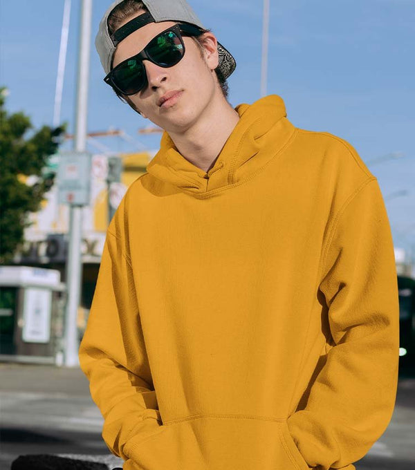 PLAIN - YELLOW HOODIE
