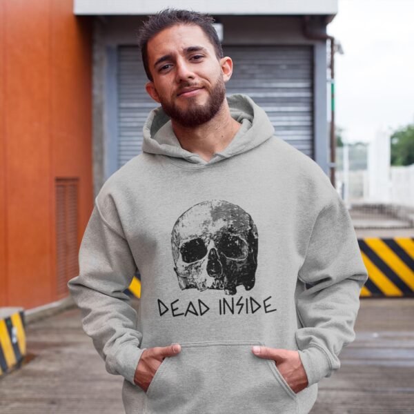 grey hoodie