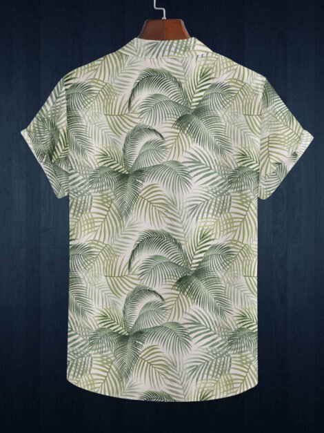 leaf back SHADOW HIGH LEAF SHIRT